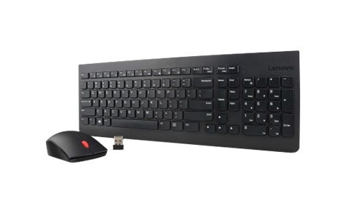 Lenovo Essential Wireless Keyboard and Mouse Combo U.S. English with Euro symbol