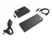 Lenovo ThinkPad Hybrid USB A/C Dock 2xDisplayPort 2xHDMI 2x3840x2160-60Hz 1Gbit LAN 1xUSB-C Front 5xUSB-A 2xUSB2.0 3xUSB3.0 (EU)